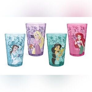 Zak Designs 14.5oz Disney Princess Nesting Tumbler Set